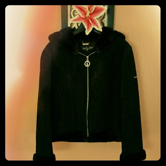 baby phat suede coat