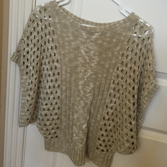Knitted Style Poncho