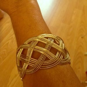 Silver Expandable Bracelet
