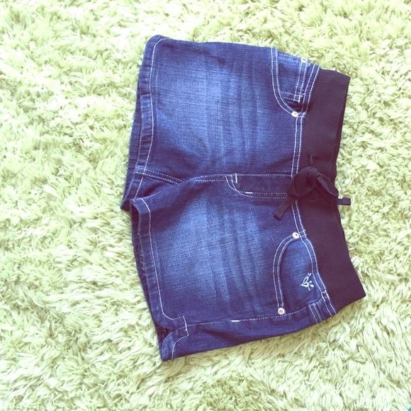 Justice jean shorts