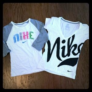 2 Nike tops