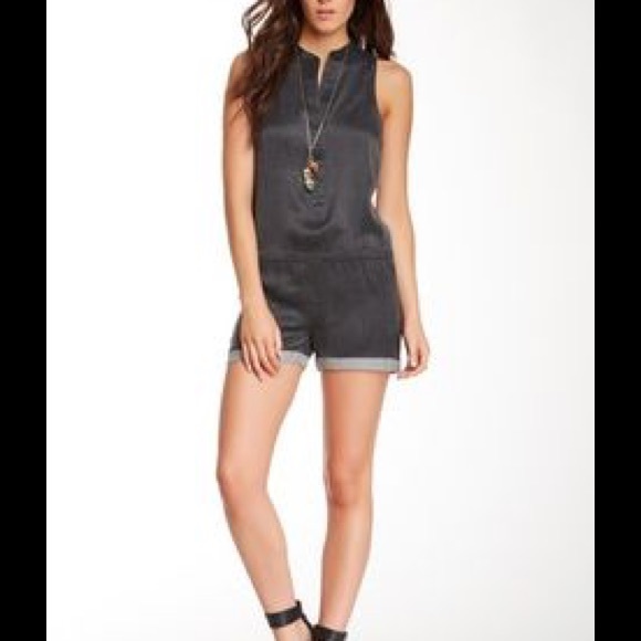 Babakul  Valeska 100% silk jumper charcoal