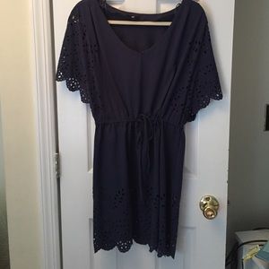 Navy H&M dress