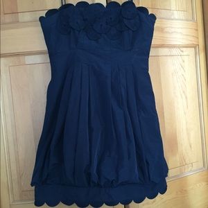 Navy blue French connection dress