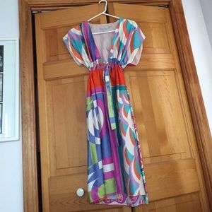 Alice and Trixie silk multi color dress