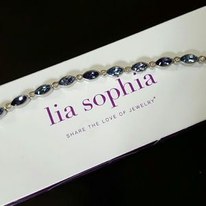 >>Lia Sophia<< Bardot Tennis Bracelet