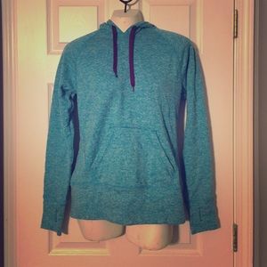 Turquoise sweatshirt