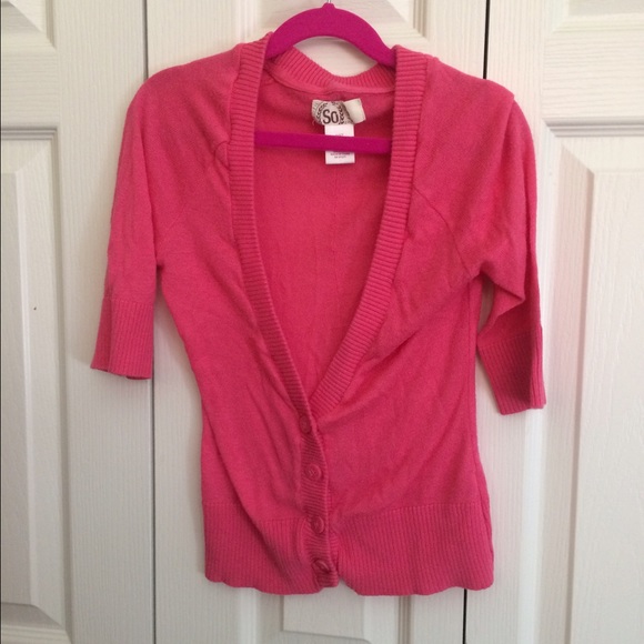 Pink Cardigan!