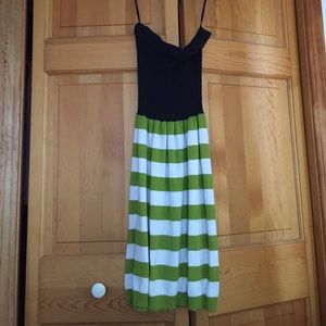 Milly strapless knit dress