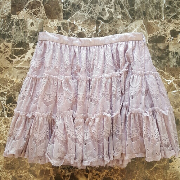 Forever 21 Lace Miniskirt