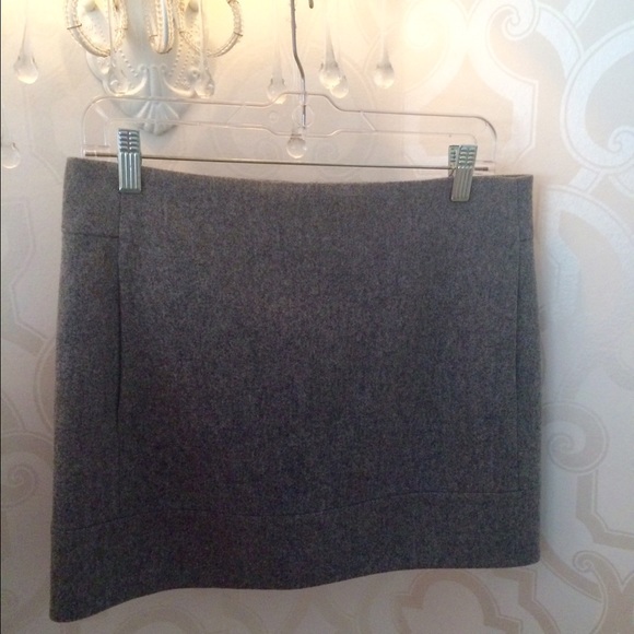 J.Crew Wool Mini Skirt