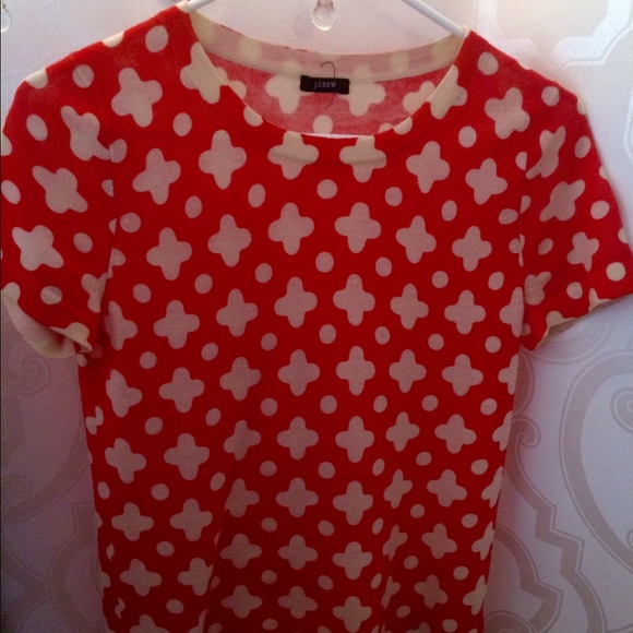 J.Crew Printed Sweater Top