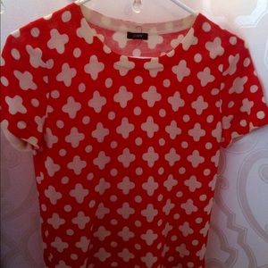 J.Crew Printed Sweater Top