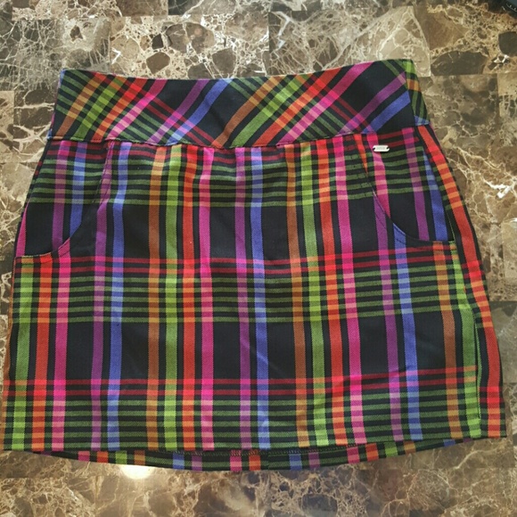 Aeropostale Plaid Miniskirt with pockets