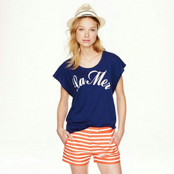 J. Crew Nautical Stripe Shorts