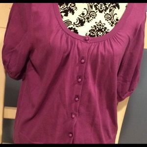 Magenta Loft sweater