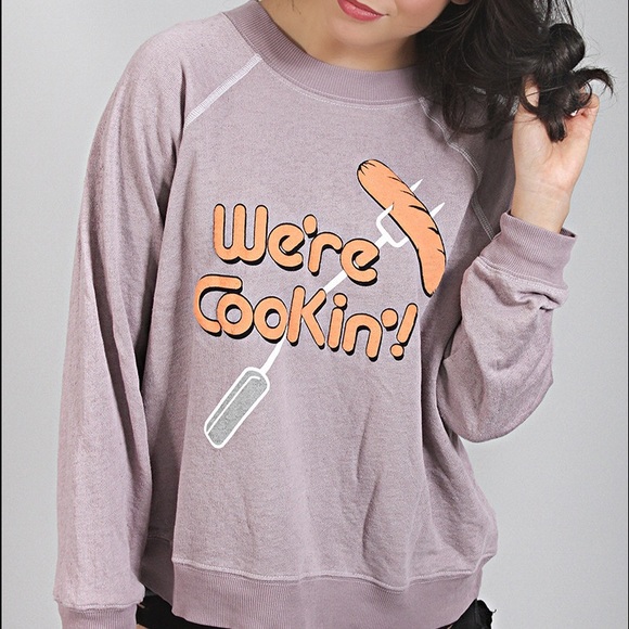 FOUND✔️WILDFOX WE'RE COOKING Kims Sweater