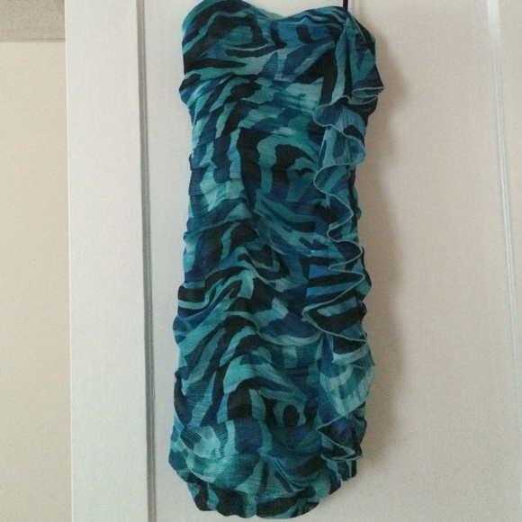 Rouched dress