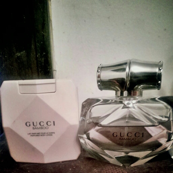 Gucci bamboo fragrance with lotion