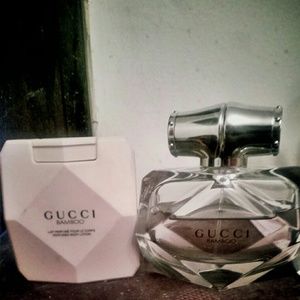 Gucci bamboo fragrance with lotion