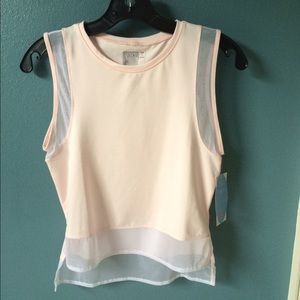 Tennis tank, light pink, brand new with tags!