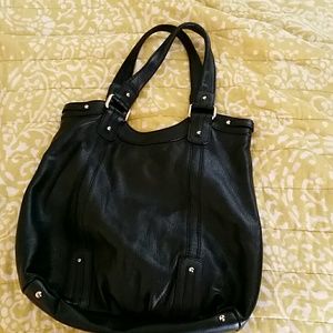 Banana Republic Black Leather Purse