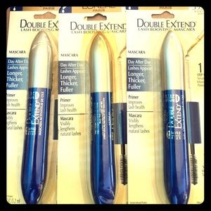 3x L'OREAL Double Extend Lash Boosting Mascara