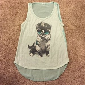 Police Cat Tank Top