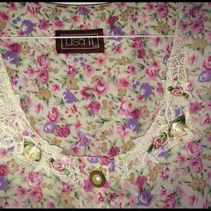 Floral Ankle Women's Dress