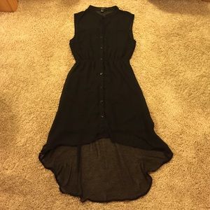 Forever 21 Button-Down High-Low Dress