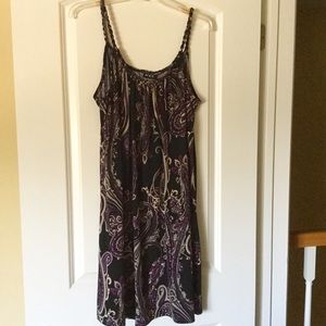 Braided Strap Shift Dress