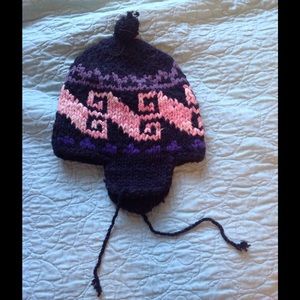 100% alpaca wool winter hat