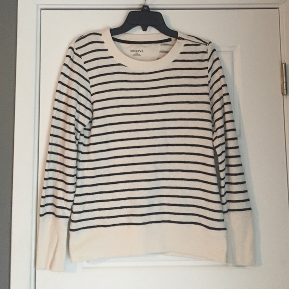 Merona striped sweater