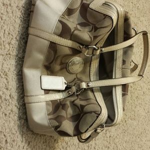 Coach hand bag