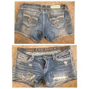 Rock revival shorts.