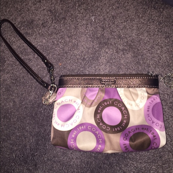 Coach wristlet
