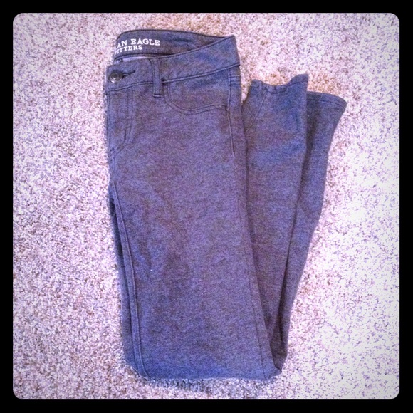 American eagle gray jeggings