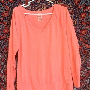 PINK slouchy long sleeve