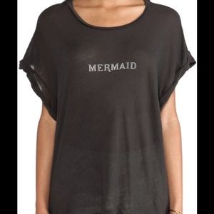 Wild fox mermaid t-shirt