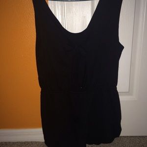 Black coverup/romper