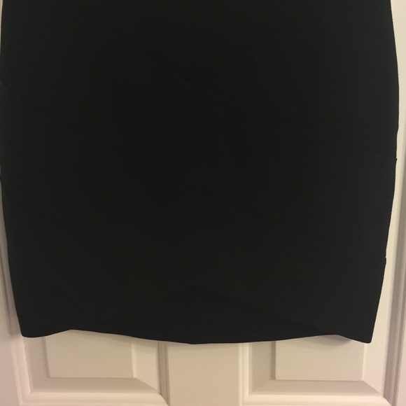 NWT - Express Black High Waisted Mini Skirt, 4 - Picture 2 of 4