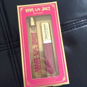 Viva la juicy perfume/ lipgloss