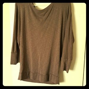 Cynthia Rowley taupe top