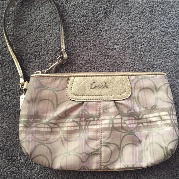 Coach wristlet