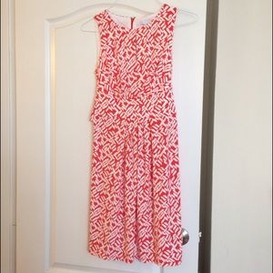 Red and white summer dress!