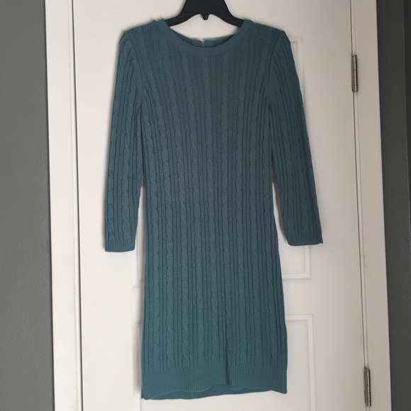 Forever 21 Teal Sweater Dress
