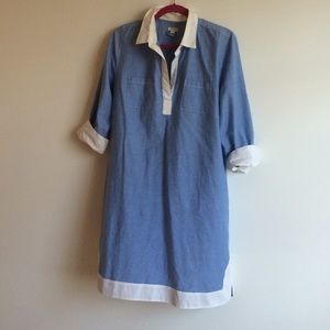 Perfect J. Crew chambray dress