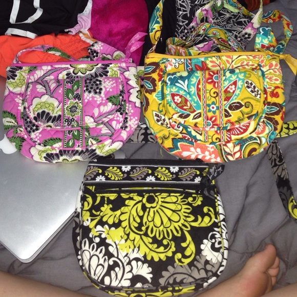 Vera Bradley cross body purses (bundle of 3)