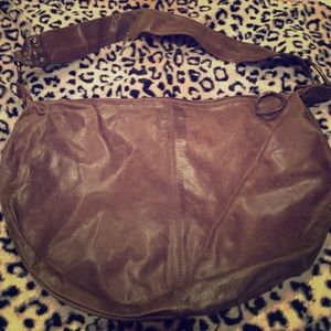 Urban Outfitters Brown Faux Leather Hobo Purse