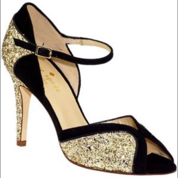 📍SOLD📍Kate Spade Glitter Heels - Picture 5 of 5